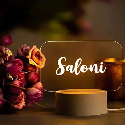 Personalized Name LED Lamp