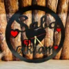 Personalized Wooden Name Clock