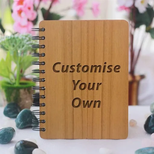 Personalized Wooden Notebook