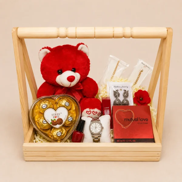 Romantic Elegance Basket
