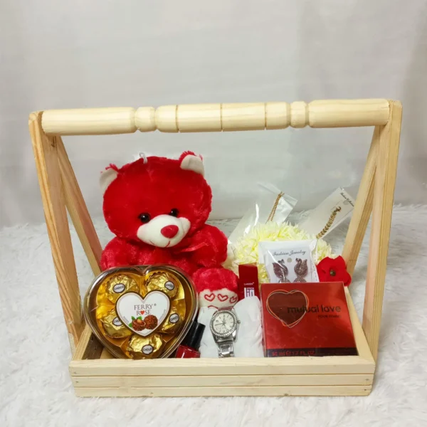 Romantic Elegance Basket