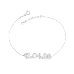 Silver Date Bracelet