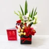 Chocolate & Roses Floral Gift Box