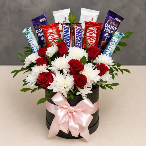 Classic Floral Chocolate Gift Box