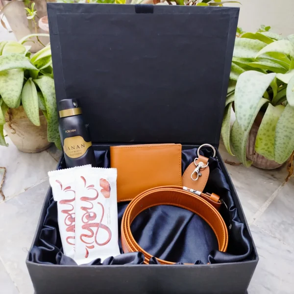 Classic Leather Gift Box for Him