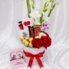 Elegant Floral Chocolate Gift Box