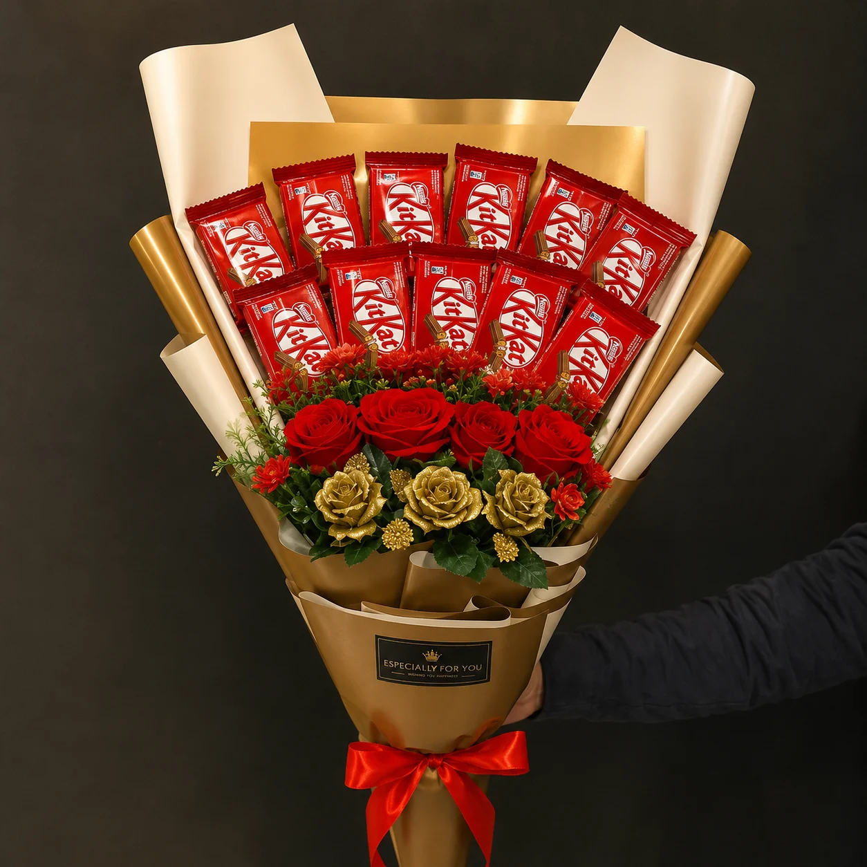 KitKat & Roses Bouquet