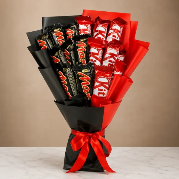 Mars & KitKat Chocolate Bouquet