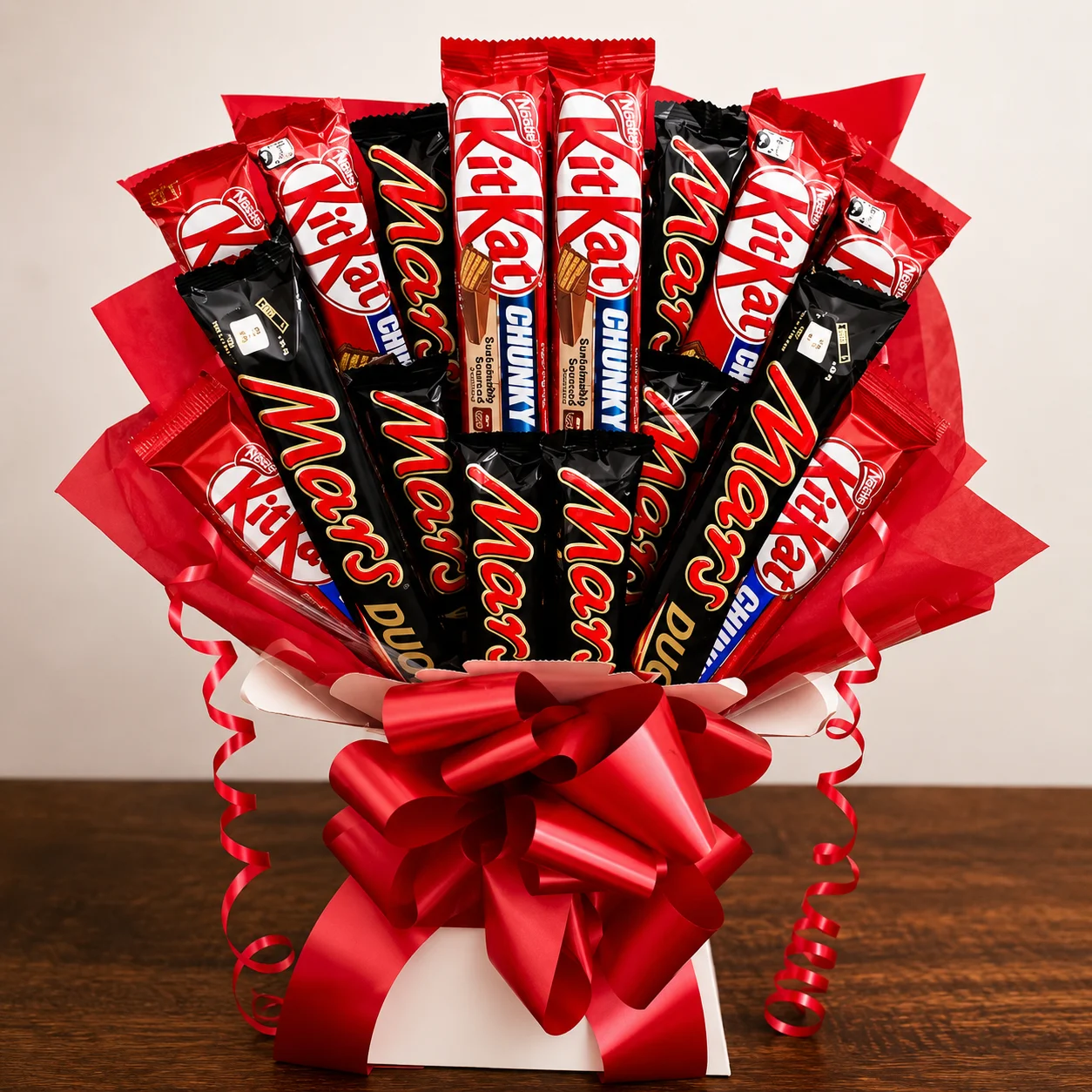 Mars & KitKat Chocolate Gift Box Bouquet