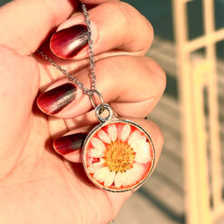 Aura Resin Pendant Yellow