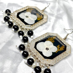 Blossom Resin Art Earrings
