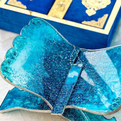 Blue Resin Quran Stand