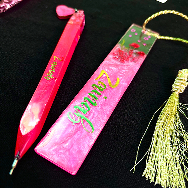 Customized Resin Bookmark