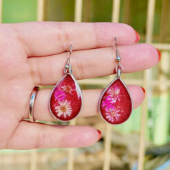 Floral Drop Earrings