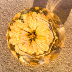 Golden Resin Crystal Dome 1
