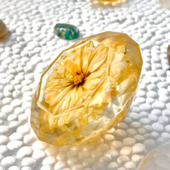 Golden Resin Crystal Dome