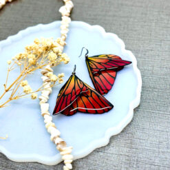 Monarch Wing Earrings
