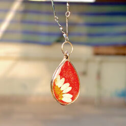 Petal Glow Drop Necklace