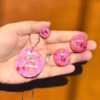 Pink Personalized Resin Set