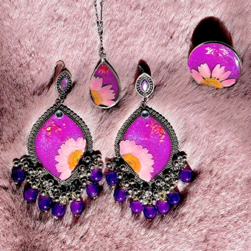 Purple Resin Set