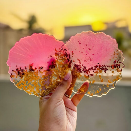 Resin Coaster Set