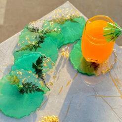 Resin Coaster Set Tea