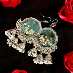 Resin Jhumka Earring