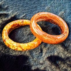 Sunset Resin Art Bangles
