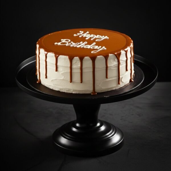 Birthday Caramel Cake