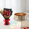 Birthday Caramel & Roses Combo
