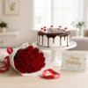 Birthday Rose & Cake Set
