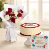 Birthday Velvet Bloom Combo
