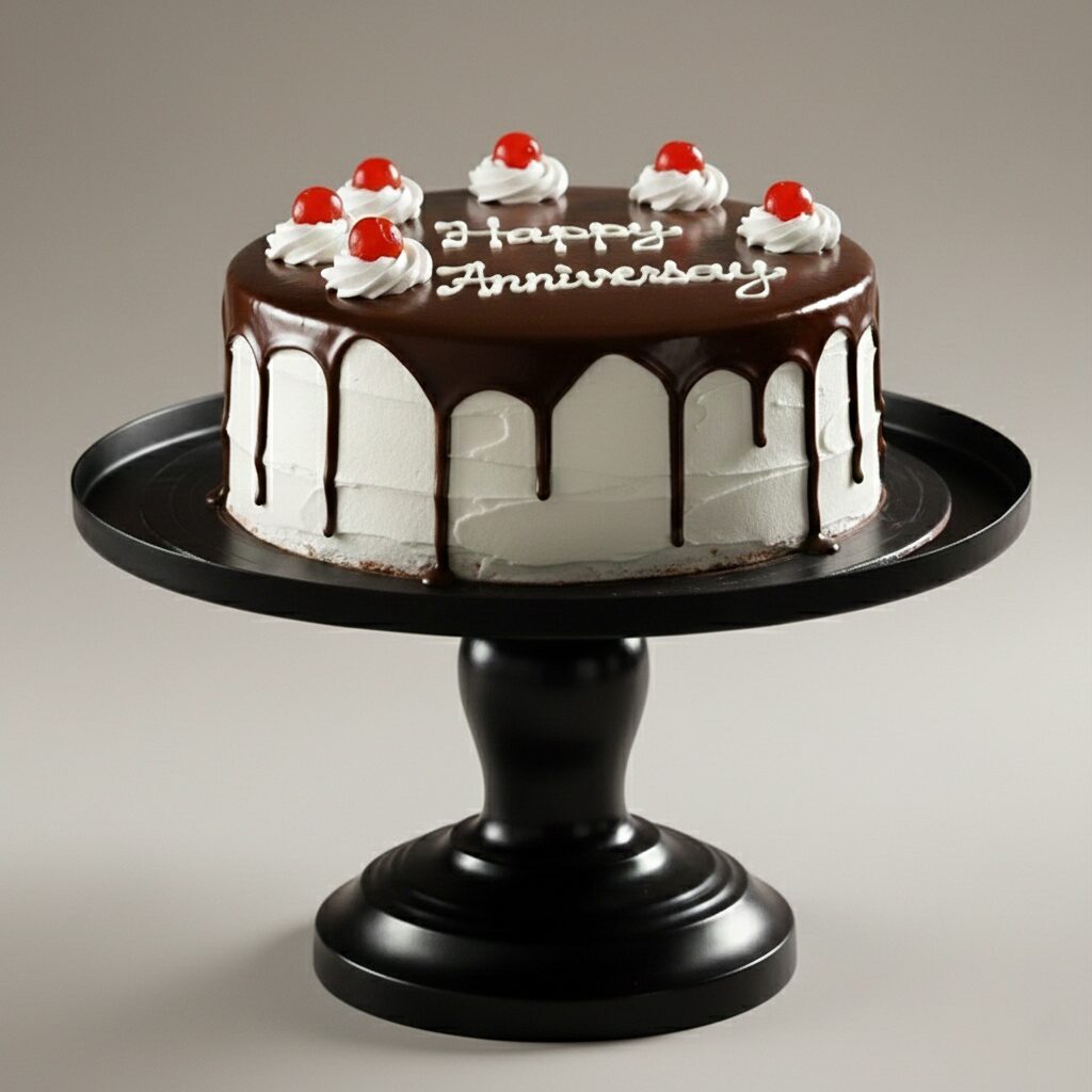 Black Forest Anniversary Cake