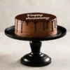 Chocolate Anniversary Cake