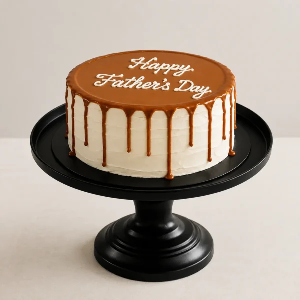Father’s Day Caramel Cake