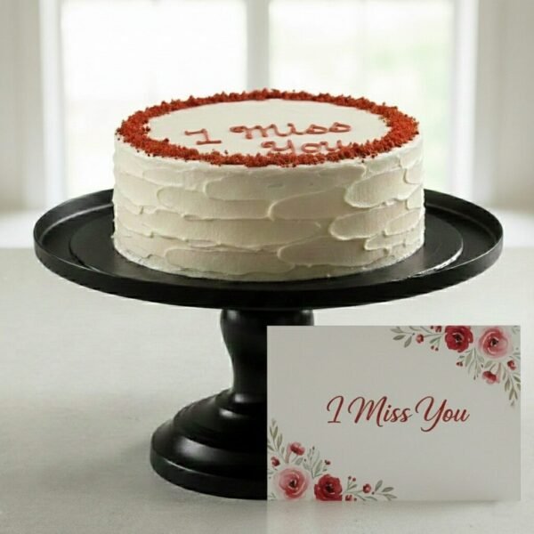 Miss You Red Velvet Cake
