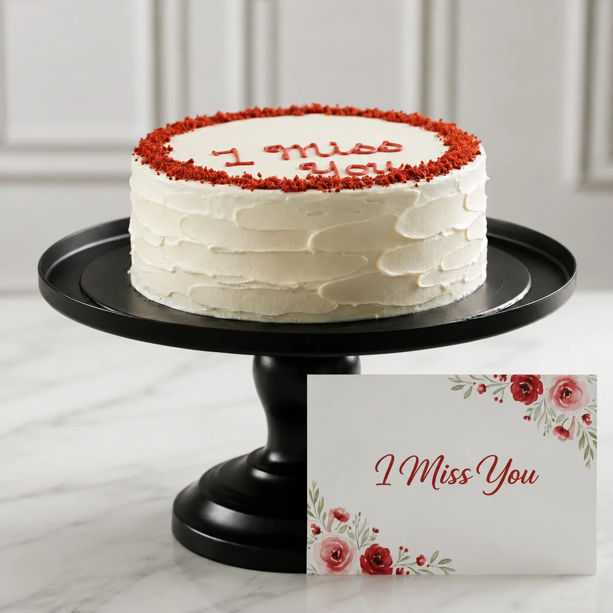 Miss You Red Velvet Cake