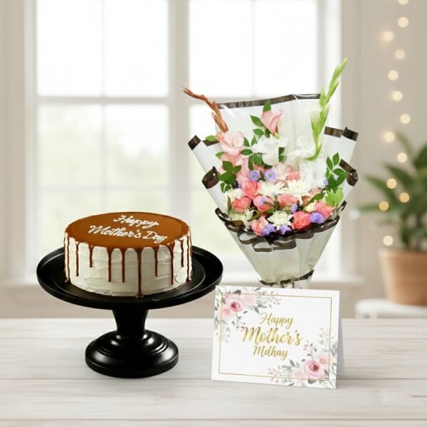Mother’s Day Bloom & Cake Set