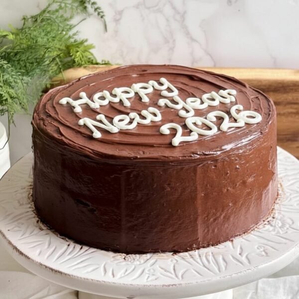 New Year Celebration Cake