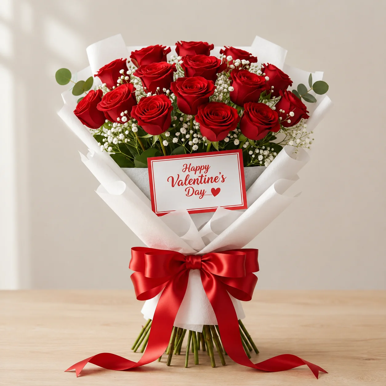 Valentine Roses Bouquet