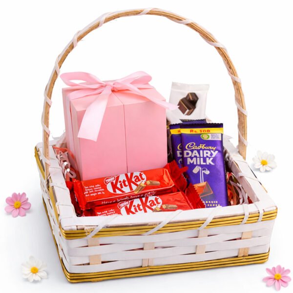 Promise Rose Valentine Gift Basket