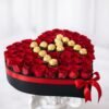 Alpha Heart Rose Chocolate Box