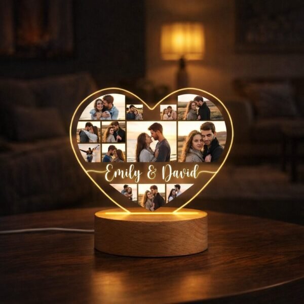 Heart Photo Lamp
