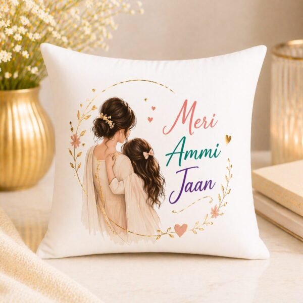 Meri Ammi Jaan Love Cushion Girl