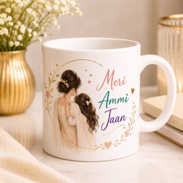Meri Ammi Jaan Love Mug Girl