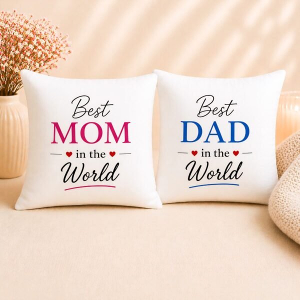 Mom & Dad Cushion Set