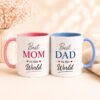 Mom & Dad Love Mug Set