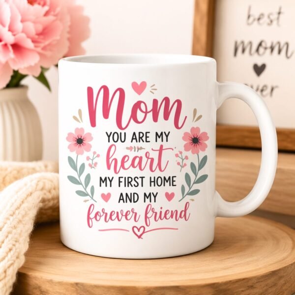 Mom Love Message Mug