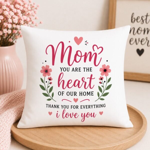 Mom Love Message Pillow 2
