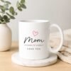 Mom Love Minimal Mug
